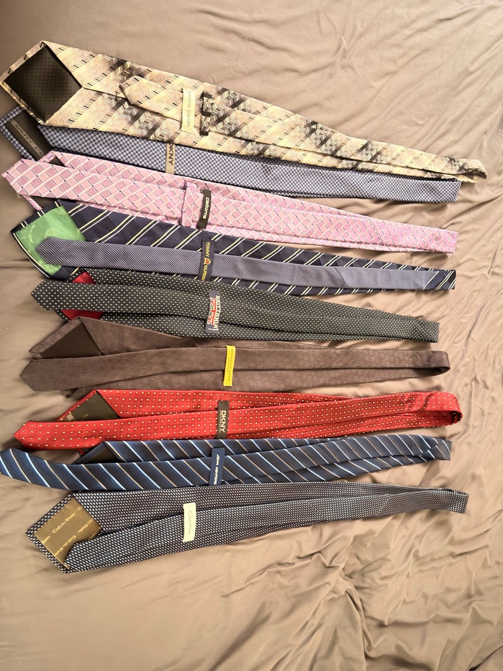 Mixed Lot of Men's Silk Ties - Multi Color Set